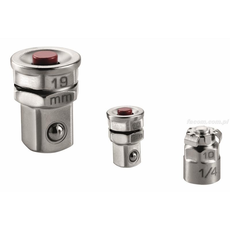 467.ADAPT10-19 - Zestaw 2 łączników do kluczy 10 i 19 mm  467.ADAPT10-19 - Zestaw 2 łączników do kluczy 10 i 19 mm