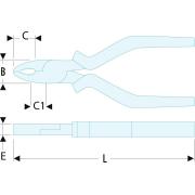 SZCZYPCE UNIWERSALNE SLS 160MM