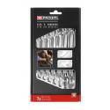44.J7PB - Set of 7 wrenches, 6x7 - 18x19 mm