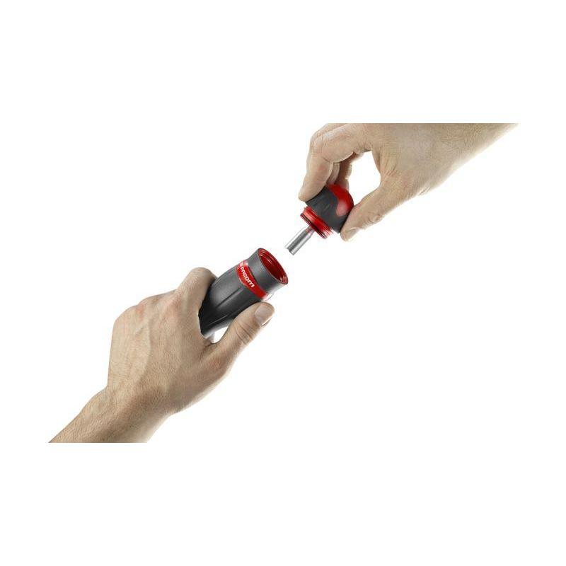 ACL.2A3PB - Wkrętak z grzechotką 3w1 PROTWIST® + końcówki