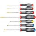 AT.7PB - Set of 7 screwdrivers Protwist® for slotted and Phillips® and Pozidriv®, 3.5 - 6.5 mm, PH0, PZ1 - PZ2