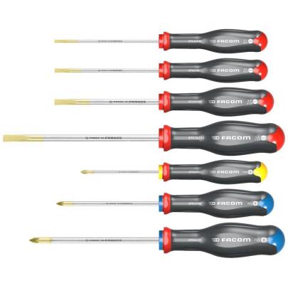 AT.7PB - Zestaw 7 wkrętaków Protwist® do śrub  z rowkiem i krzyżakowych Phillips®