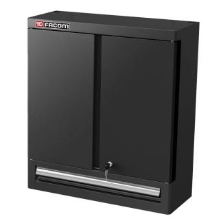 JLS2-2201BS - Szafka ścienna Jetline+, 1 szuflada, wysokość 810 mm, czarna