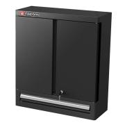 JLS2-2201BS - Szafka ścienna Jetline+, 1 szuflada, wysokość 810 mm, czarna