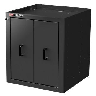 JLS2-MBS2TVBS - Szafka niska Jetline+ z 2 szufladami pionowymi, czarna