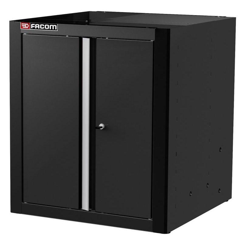 JLS2-MBSPPBS - Szafka niska Jetline+, pojedyncza z drzwiami pełnymi, czarna JLS2-MBSPPBS - Szafka niska Jetline+, pojedyncza z drzwiami pełnymi, czarna
