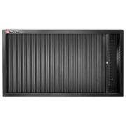 JLS2-MHDRBS - Szafka wysoka Jetline+, podwójna zamykana, czarna