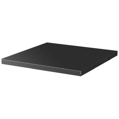 JLS2-PM1BS - Blat metalowy Jetline+, pojedynczy, 727 mm, czarny