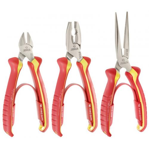 VE.A4 - Set of 3 insulated pliers 1000 V
