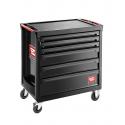 ROLL.6NM4A - Roller cabinet - 6 drawers - 4 modules per drawer, black