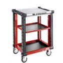 JET.UC3SM3A - Utility cart JET, 3 shelves
