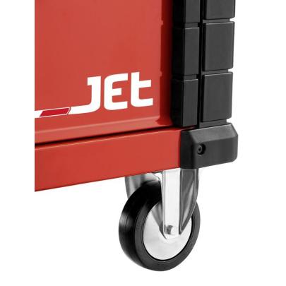 JET.6M3A - Wózek JET, 6 szuflad, 3 moduły na szufladę, czerwony