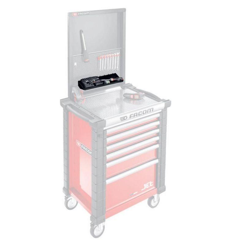 JET.WA22-3 - Mała pułka na panel perforowany JET.WA22-2A JET.WA22-3 - Mała pułka na panel perforowany JET.WA22-2A