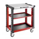 JET.UC3SM4A - Utility cart JET, 3 shelves