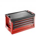 ROLL.C4M4A - ROLL 4 drawer chest - 4 modules per drawer, red