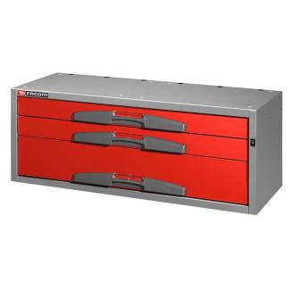 F50000085 -  Szafka niska MATRIX, 3 szuflady zamontowane na stałe, duża