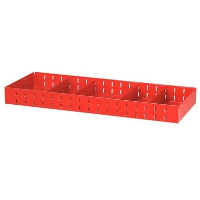 F50030031 -  Półka szeroka MATRIX, 4 przegrody, duża, 930 x 375 x 90 mm