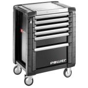 JET.6GM3POWER - Wózek JET POWER, 6 szuflad, 3 moduły na szufladę, czarny JET.6GM3POWER - Wózek JET POWER, 6 szuflad, 3 moduły na szufladę, czarny