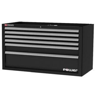 JLS2-MBDPOWERBS - Szafka niska Jetline+, podwójna, z szufladą zasilającą, czarna