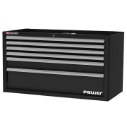 JLS2-MBDPOWERBS - Szafka niska Jetline+, podwójna, z szufladą zasilającą, czarna