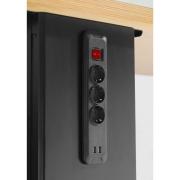 JLS2-PSBPOWER - Pojedyncza noga zasilająca do stołu warsztatowego Jetline+, 810 mm