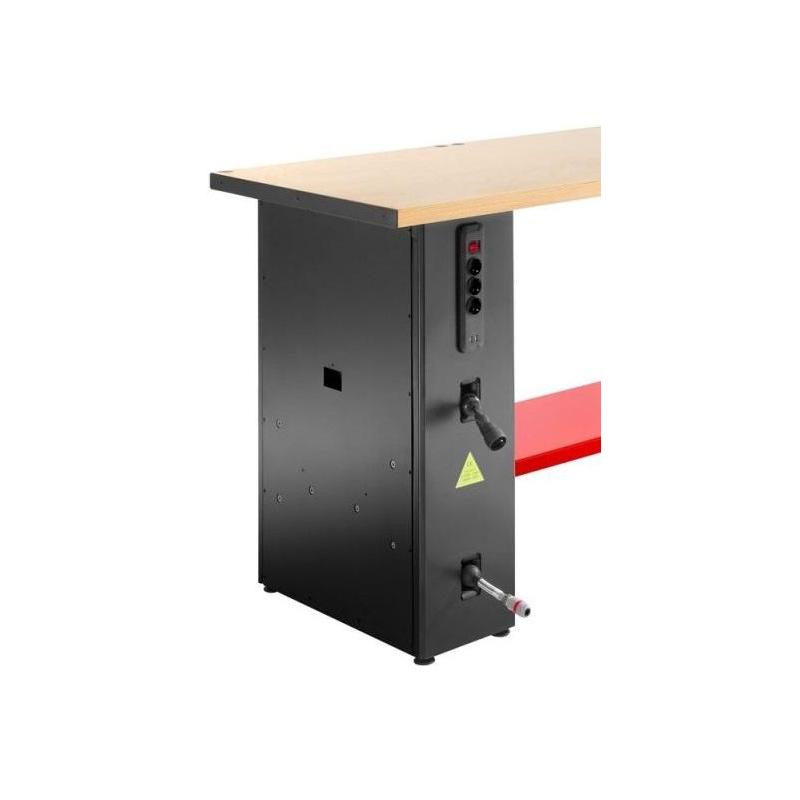 JLS2-PSHPOWER - Pojedyncza noga zasilająca do stołu warsztatowego Jetline+, 985 mm