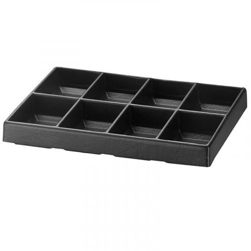 U50030026Q - Plastic tray 8 compartments, 400 x 315 x 50 mm