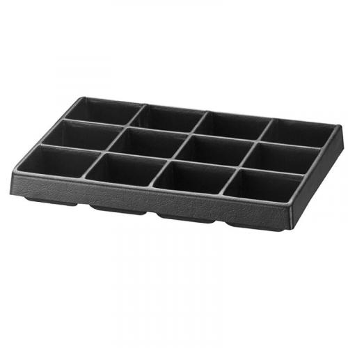 U50030029Q - Plastic tray 12 compartments, 380 x 295 x 50 mm