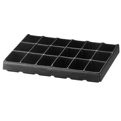 U50030038Q - Wkładka plastikowa MATRIX, 18 przegród, 400 x 315 x 50 mm