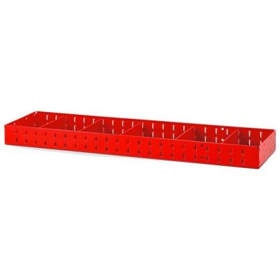 U50030091 - Półka MATRIX, 5 przegród, duża, 1177,5 x 275 x 90 mm