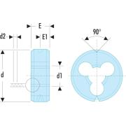 221.10X150 - Narzynka przecięta, 10x150
