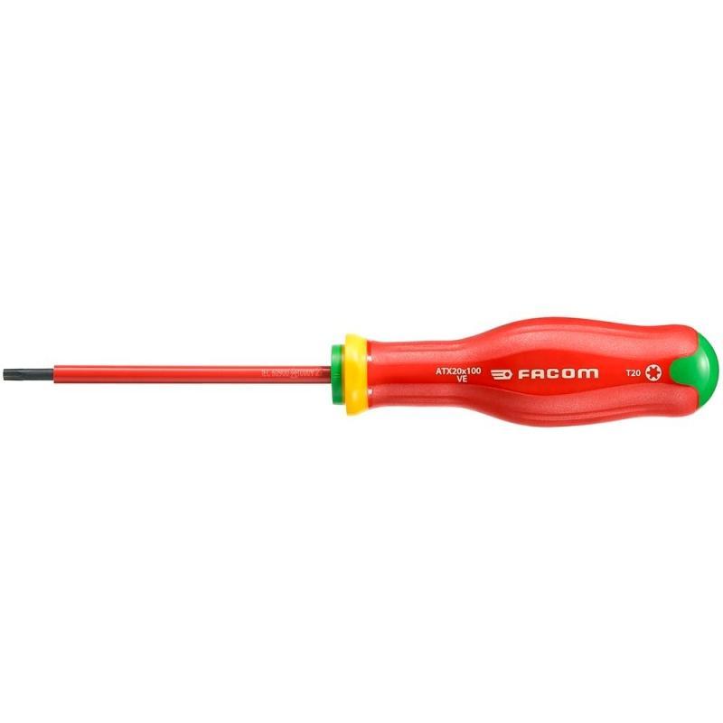 ATX20X100VE - Wkrętak izolowany 1000V Protwist® do śrub TORX®, T20 ATX20X100VE - Wkrętak izolowany 1000V Protwist® do śrub TORX®, T20