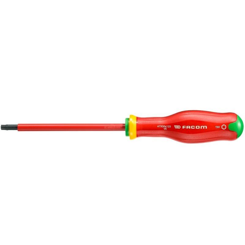 ATX30X125VE - Wkrętak izolowany 1000V Protwist® do śrub TORX®, T30 ATX30X125VE - Wkrętak izolowany 1000V Protwist® do śrub TORX®, T30