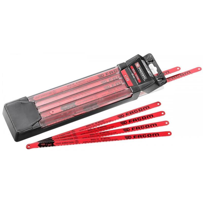 668A.8PB - Brzeszczot bimetalowy ze stali kobaltowej 8 zębów / cm (100 szt.) 668A.8PB - Brzeszczot bimetalowy ze stali kobaltowej 8 zębów / cm (100 szt.)