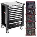 JETCM175GBNL - Roller cabinet with equipment, 15 modules, black