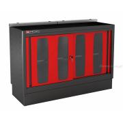 MBDPV - szafka niska Jetline - podwójna z drzwiami przeszklonymi