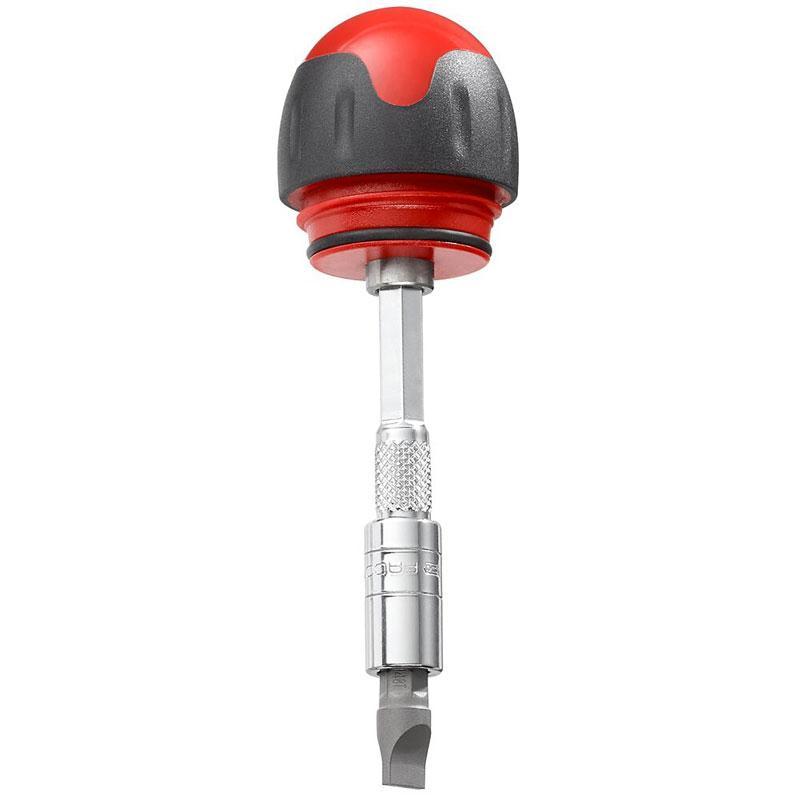 ATCL.3.12PB - Rękojeść z podwójną grzechotką 3 w 1 Protwist® z dwoma uchwytami, 10 nasadek