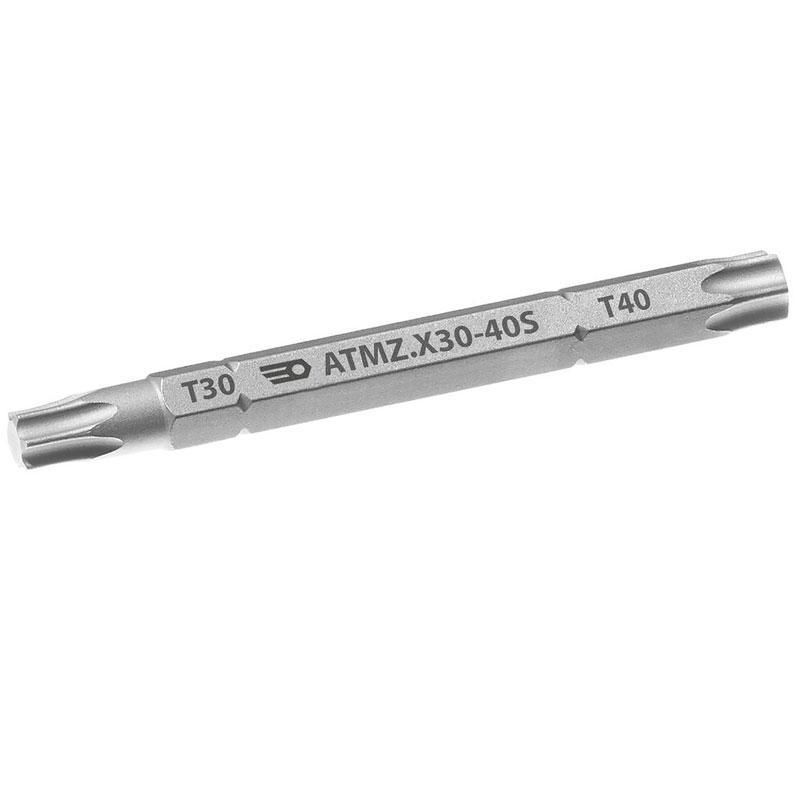 ATMZ.X30-40S - Grot dwustronny 1/4" do śrub Torx® ,T30 - T40, 67 mm ATMZ.X30-40S - Grot dwustronny 1/4" do śrub Torx® ,T30 - T40, 67 mm