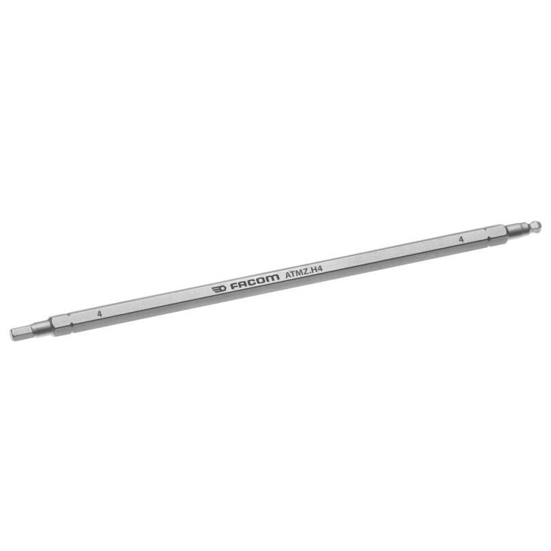 ATMZ.H4 - Grot dwustronny 1/4" do śrub 6-kątnych, 4 mm, 175 mm ATMZ.H4 - Grot dwustronny 1/4" do śrub 6-kątnych, 4 mm, 175 mm