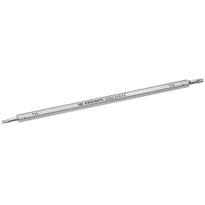 ATMZ.X10-15 - Grot dwustronny 1/4" do śrub Torx®, T10 - T15, 175 mm ATMZ.X10-15 - Grot dwustronny 1/4" do śrub Torx®, T10 - T15, 175 mm