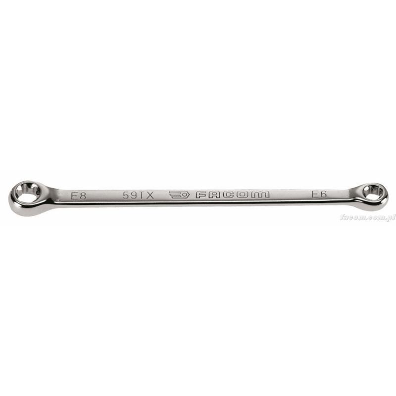 59TX.6X8 - Klucz oczkowy odsadzony TORX®, E6xE8 59TX.6X8 - Klucz oczkowy odsadzony TORX®, E6xE8