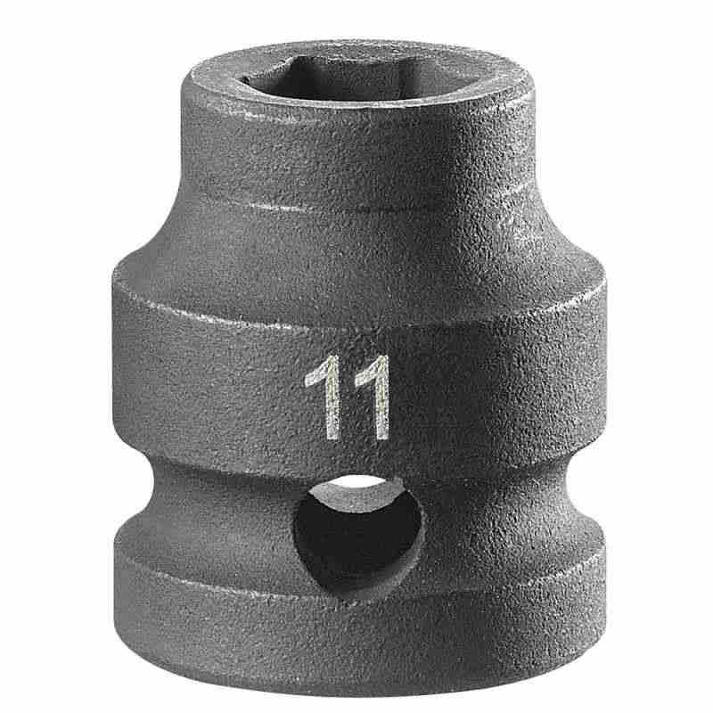 NSS.11A - Nasadka udarowa 1/2" 6-kątna, krótka, metryczna, 11 mm NSS.11A - Nasadka udarowa 1/2" 6-kątna, krótka, metryczna, 11 mm