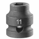 NSS.11A - 1/2" 6-point impact sockets, short, metric, 11 mm