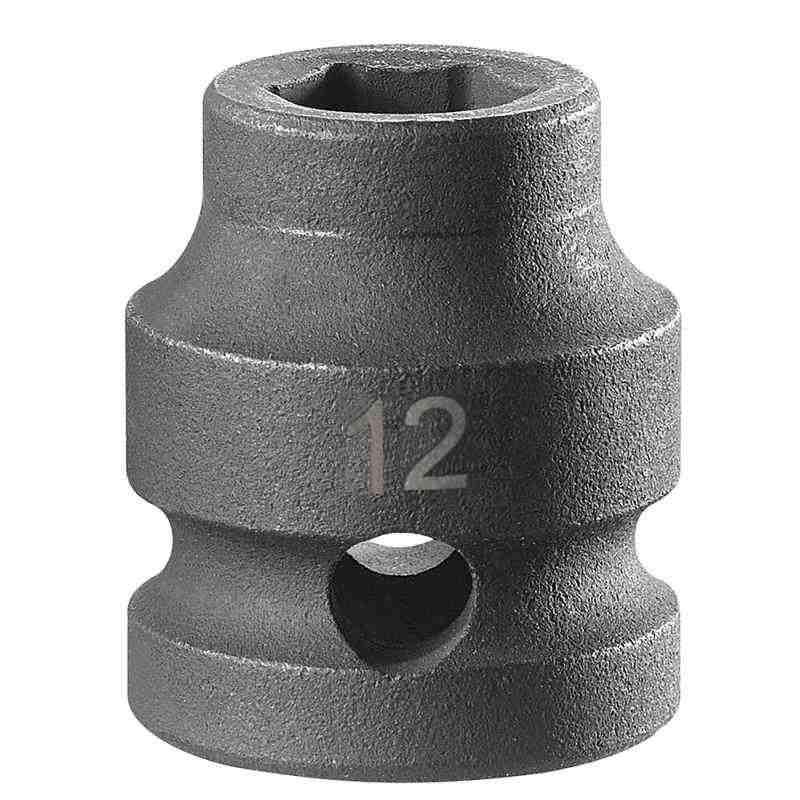 NSS.12A - Nasadka udarowa 1/2" 6-kątna, krótka, metryczna, 12 mm NSS.12A - Nasadka udarowa 1/2" 6-kątna, krótka, metryczna, 12 mm
