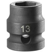 NSS.13A - 1/2" 6-point impact sockets, short, metric, 13 mm