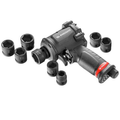 NSS.J8PB - Zestaw nasadek udarowych 1/2" z kluczem udarowym NS.1600FPB, 13 - 24 mm (9 szt.)