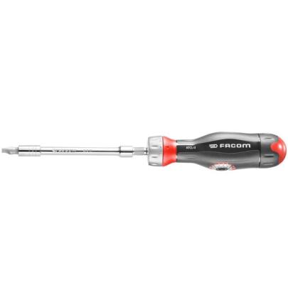 R.161-6ATCL3PB - Zestaw nasadek 1/4" 6-kątnych w kasecie, 5,5 mm - 13 mm i końcówki do dokręcania (38 szt.)