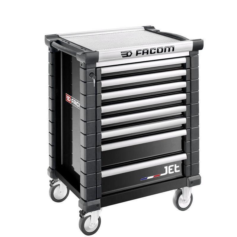JET.9GM3-250 - Roller cabinet with equipment, 18 modules, black JET.9GM3-250 - Roller cabinet with equipment, 18 modules, black