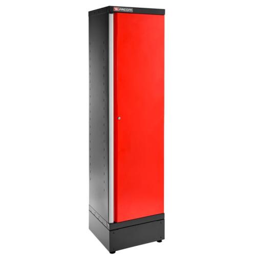 JLS3-A500PP - Szafa 1-drzwiowa Jetline+, drzwi pełne, 3 półki, czerwona