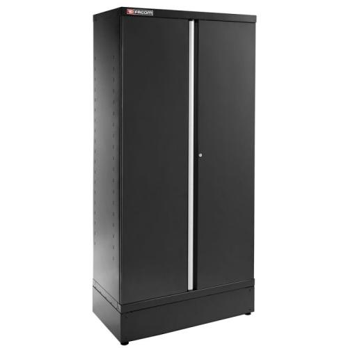 JLS3-A1000PPBS - Jetline+ 2-door cabinet, full door, 3 shelves, black